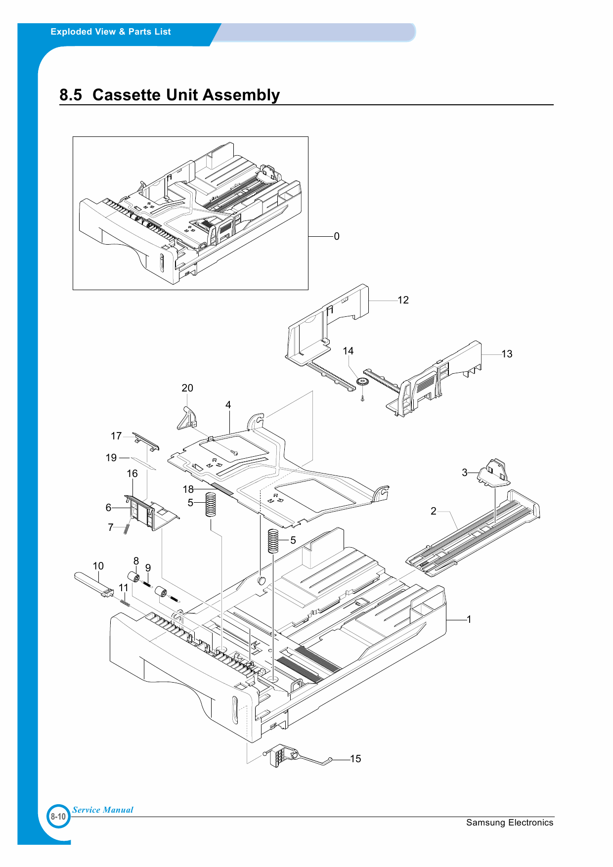 Samsung Laser-Printer ML-1520 Parts Manual-6